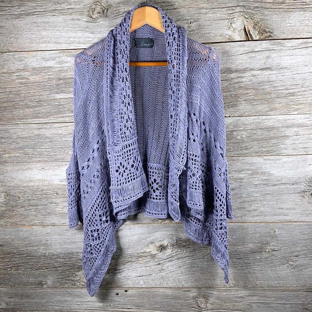 LINE Crocheted Wrap